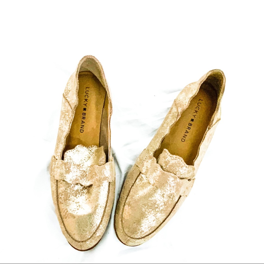 Lucky Brand Golden Shoe